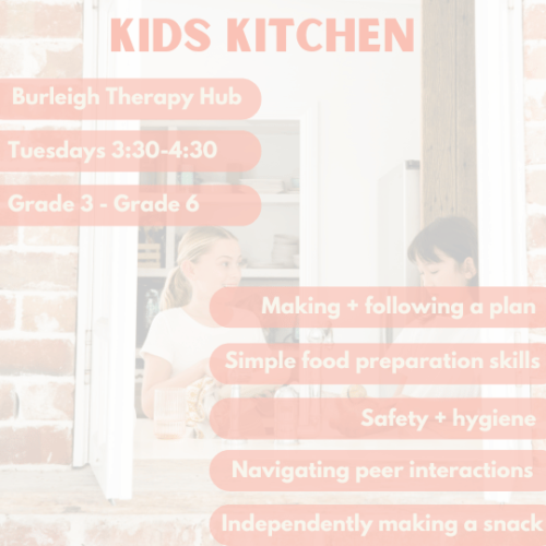 Kids Kitchen | Burleigh | Tuesday’s at 3.30pm