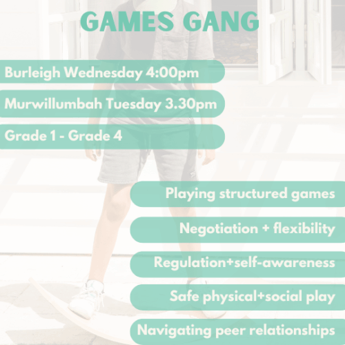 Games Gang | Murwillumbah | Tuesday’s at 3.30pm
